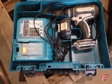 Makita BHP452 cordless drill, 18v lithium ion battery, charger, case