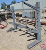 Meco pipe rack: (2) 6' upright and (2) 92