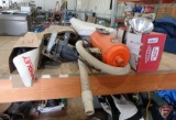 Over shoes, Skil circular saw, Metro Vac'N Blo, 1/4