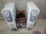 (2) Kenwood electric space heaters and 12 cup coffee maker