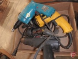 DeWalt DW252 VSR drywall screwdriver, Craftsman heat gun, Craftsman variable speed rotary tool