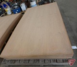 (35) 4' x 8' sheets of veneered cherry fiberboard