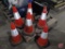 (6) safety cones