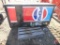 Vendo pop machine with Pepsi advertising