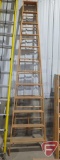 12' Holland wooden step ladder, model 20020-12
