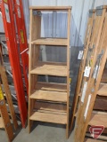 5' Holland wood step ladder