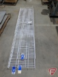 Wire linen shelving