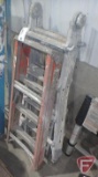 4' fiberglass stepladder, Full Advantage all in one ladder