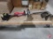 McCulloch MT765 gas weed trimmer, 31cc engine and a Troy-Bilt TB 50 electric weed trimmer