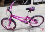 (4) Bikes: pink Kent 2-Cool bicycle, men?s Mongoose MGX bike (missing wheels)