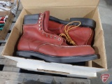 (2) pairs of Redwing 13 AA 18029 leather work boots
