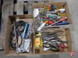 Pliers, needle nose pliers, screw drivers, Craftsman 3/8