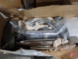 Yamaha used motorcycle exhaust parts, marked 5EL5