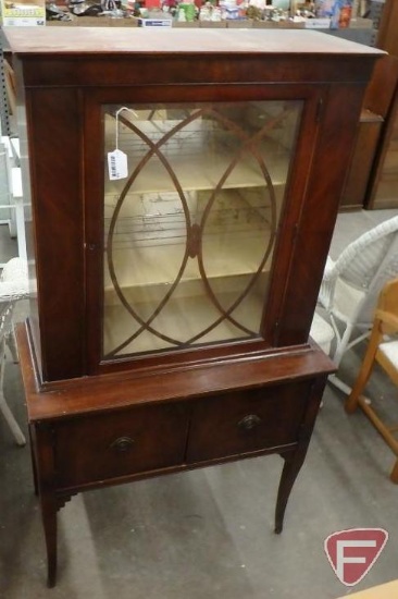 Vintage hutch 36"W x 17"D x 67"H