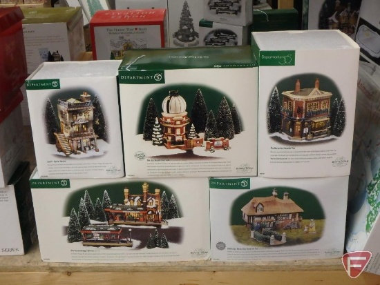 Dept 56, Dickens Village. 5 pcs