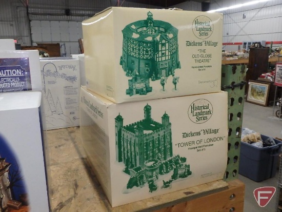 Dept 56, Dickens Village, Historical Landmark Series. 2 pcs