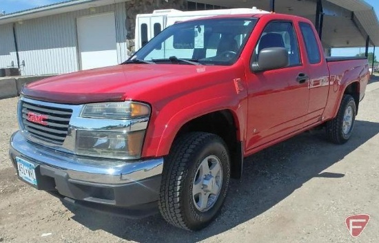 2007 GMC Canyon Extended Cab Pickup Truck