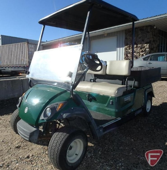 2010 Yamaha Box Adventurer 2 gas utility vehicle, green