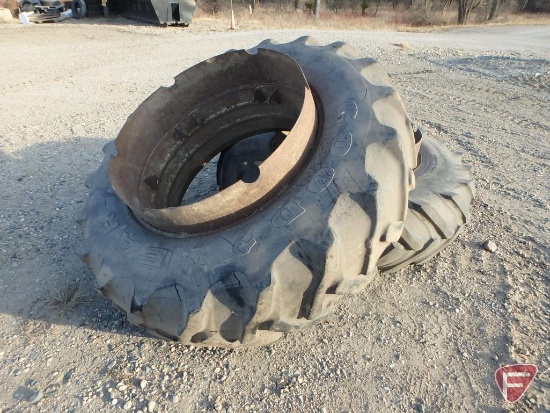 Pair of 18.4-R38 band duals