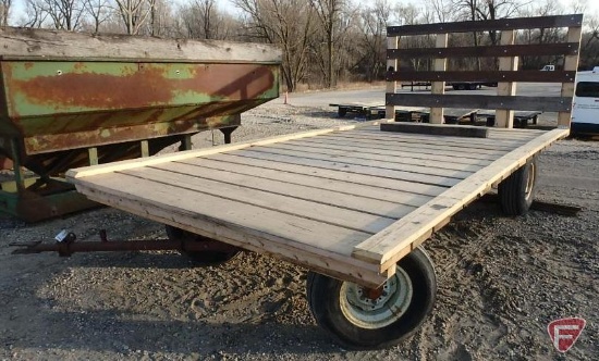 New 16' hay rack on Westendorf 8-ton running gear with extendable tongue