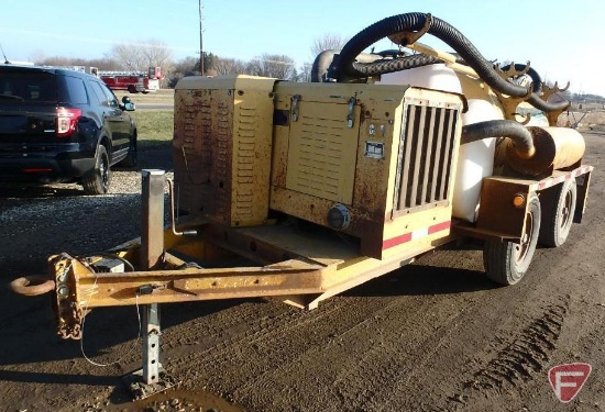 Vermeer Ringomatic 550 Mud Vac vacuum system, 10,997 hrs.