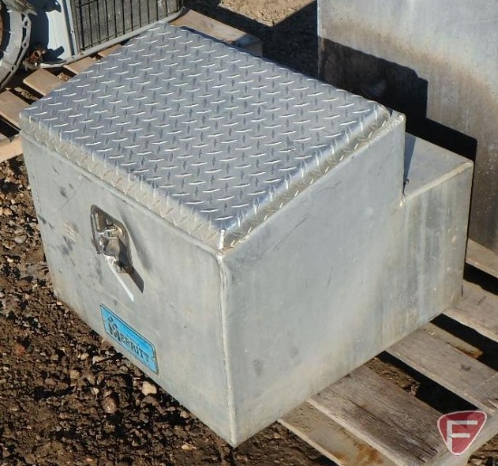 Merritt side-mount truck toolbox, 24"w x 24"d x 21"h
