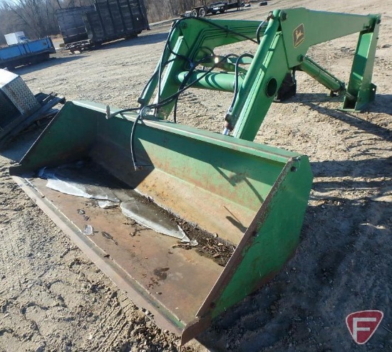 John Deere 148 hydraulic loader with quick attach