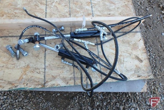 Hydraulic hoses and cylinders