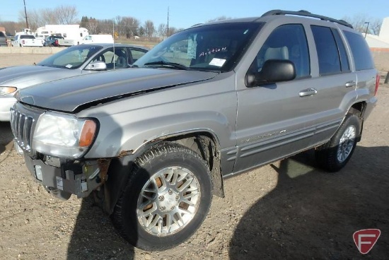 2002 Jeep Grand Cherokee Multipurpose Vehicle (MPV)-HAUL ONLY