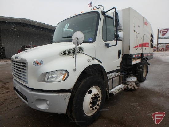2012 Freightliner M2 106 Medium Duty Elgin Road Wizard Sweeper Truck