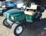 2006 MPT electric utility vehicle with manual poly dump box, green, 2, 970 hrs.