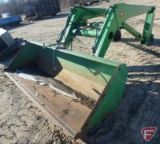 John Deere 148 hydraulic loader with quick attach