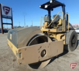 2005 CAT CS563E single drum paving roller, sn CP563TCNT00861, 1,038 hrs. Showing