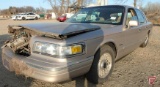1997 Lincoln Town Car Passenger Car-HAUL ONLY