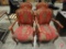 (4) Upholstered dining room chairs