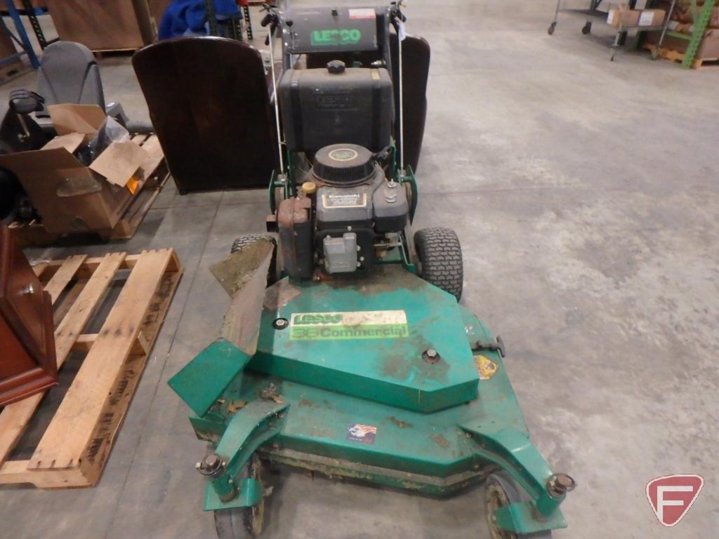 Lesco 36 Commercial Walk Behind Lawn Mower With Kawasaki Fc4v Engine Industrial Machinery Equipment Business Liquidations Home Decor Furniture Retail Liquidations Online Auctions Proxibid