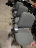 (3) Office chairs on rollers