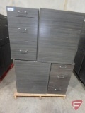 (10) 3-Drawer file cabinets