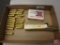 .30-30 Win ammo (20) rounds, empty vintage .30-06 box, 20 gauge ammo (21) rounds