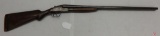 Hopkins & Allen 12 gauge double barrel shotgun