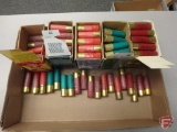 12 gauge ammo approx. (130) rounds, vintage boxes