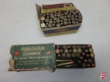 .351 Win SL ammo approx (85) rounds, vintage boxes