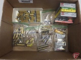 .32 S&W Long ammo (42) rounds, 20 gauge slugs (25), other cartridges and brass