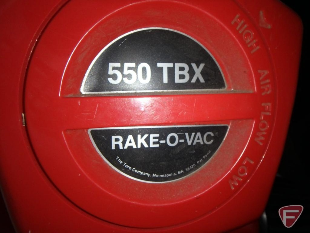 Toro Rake-O-Vac 550-TBX electric leaf 