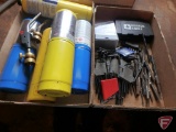 Drill bits and BernzOMatic torch fuel canisters