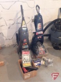 Bissell Proheat 2X 12amp steam cleaner vacuum and other Bissell steam cleaner (cord has been cut)