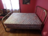 Metal bed frame, approx. 56