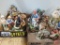 Homco and other figurines, 4 boxes