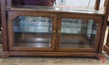 Curio cabinet with lights, 44