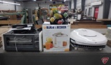 Oven broiler, juice extractor, George Foreman, ice cream maker